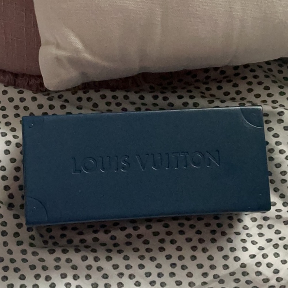 Louis Vuitton Blue Eyeglass Case